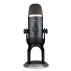 Micrófono Logitech YETI X BlackOut (Condensador 4 cápsulas, Blue VO!CE, USB, Negro)