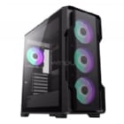 Gabinete Gamer Gamemax Siege BK (E-ATX, Vidrio Templado, 4 Ventiladores ARGB)