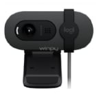 Webcam Logitech Brio 100 (Full HD, Micrófono, Grafito)