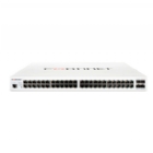 Switch Fortinet FortiSwitch 148E-POE de 48 Puertos (Gigabit, SFP, 104Gbps, PoE, 370W)