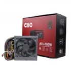 Fuente de Poder Clio de 500W (Certificada 80+ Bronce, ATX)