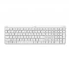 Teclado Inalámbrico Logitech Signature Slim K950 (Bluetooth/Dongle, Español, Blanco)