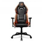 Silla Gamer Cougar HotRod (Cojín x2, Reclinable, hasta 136Kg, Negro/Naranjo)