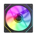 Ventilador GameMax FN12A-S8I ARGB (120mm, 1600rpm, PWM, Negro)