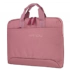 Bolso Tucano Smilza para Notebooks de 14“ (Interior Acolchado, Super Slim, Rosado)