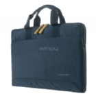 Bolso Tucano Smilza para Notebooks de 15.6“ (Interior Acolchado, Super Slim, Azul)