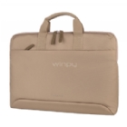 Bolso Tucano Smilza para Notebooks de 15.6“ (Interior Acolchado, Super Slim, Beige)