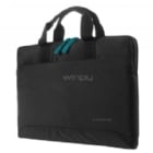 Bolso Tucano Smilza para Notebooks de 15.6“ (Interior Acolchado, Super Slim, Negro)