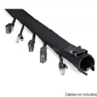 Manga Organizadora de Cables StarTech de 1m (Neopreno, Flexible, Negro)