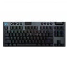 Teclado Mecánico Logitech G915 X LIGHTSPEED TKL (Bluetooth/USB, Switch GL Táctil, Inglés, Negro)