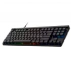 Teclado Mecánico Logitech G515 TKL (Switch GL Tactil, RGB, Inglés, Negro)