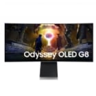 Monitor Gamer Samsung Odyssey G8 de 34“ Curvo (OLED, WQHD, 175Hz, 0.03ms, DP+HDMI, FreeSync/G-Sync)