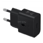 Cargador Samsung de 25W (USB-C, PD 3.0, Negro)