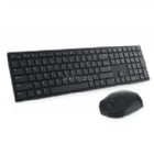 Kit de Teclado + Mouse Dell Pro Inalámbricos (Dongle USB, Español, Negro)