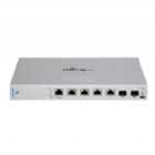 Switch Ubiquiti UniFi de 6 Puertos (Gestionable, SFP+, 120 Gbps, PoE, 60W)
