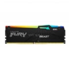 Memoria RAM Kingston FURY Beast RGB de 8GB (DDR5, 5600MHz, CL40