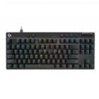 Teclado Mecánico Logitech Pro X TKL Rapid (Switch Análogo, RGB LIGHTSYNC, Negro)