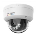 Cámara Domo Hikvision ColorVu de Red (4 MP CMOS, H.265+, Ethernet, IP67, IK08)