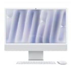 Apple iMac Retina 4.5K de 24“ (Chip M4, GPU 8 núcleos, 16GB RAM, 256GB SSD, Late 2024, Silver)