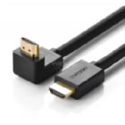 Cable HDMI UGREEN de 2 metros (4K, Ángulo 90°, Negro)