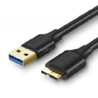 Cable UGREEN de USB-A a Micro USB-B (50cm, USB 3.0 5Gbps, Negro)