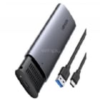 Cofre para SSD M.2 UGREEN CM400 (Aluminio, Gris)