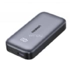 Batería Portátil UGREEN 10.000mAh (Carga Rápida, USB-C 30W, USB-A 22.5W, Gris)