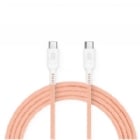 Cable USB-C LOGiiX Vibrance de 1.5 metros (hasta 100W, Rosado)