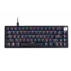 Teclado Mecánico XPG Sorcerer Mini RGB (Switch Red, Compacto 65%, USB-C, Español, Negro)