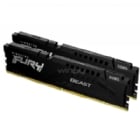 Kit Memorias RAM Kingston FURY Beast Black de 32GB (2 x 16GB, DDR5, 6000MHz, CL30, EXPO, DIMM)