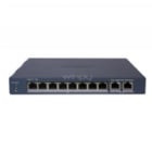 Switch Hikvision DS-3E1510P-EI/M de 8 Puertos (Gigabit, 48 Gbps, PoE 60W)