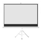 Telón de Proyector Exelink de 100“ (2x1.5mts, 4:3, Tripode, Blanco Mate)