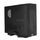 Gabinete Clio S609 (Slim, Micro ATX, USB-C 3.1, Fuente 500W, Negro)