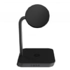 Cargador Inalámbrico 2 en 1 Zens Office Charger 2 (24W, MagSafe, Qi2, Negro)
