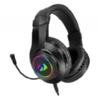 Audífonos Gamer Redragon Hylas H260 RGB (Jack 3.5mm, Negro)