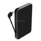 Batería Portátil Mophie Powerstation Plus Mini 5000mAh (USB-C 20 W, Carga Rápida, Negro)