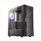 Gabinete Gamer Antec AX63 WOOD 4 ARGB (Mid Tower, ATX, Vidrio Templado, ARGB)