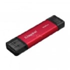 Disco Portátil Kingston Dual SSD de 512GB (USB-A y USB-C, Alta Velocidad)