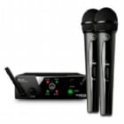 Set de Micrófonos Inalámbricos AKG WMS40 Mini Dual Vocal Set (Doble Mano, HT40 Mini, US25A/C)