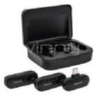Micrófono Inalámbrico Doble Philips PSE9002 (USB C, Negro)