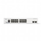 Switch Cisco Catalyst 1300 de 16 Puertos (Gigabit, 2 SFP, 36 Gbps)