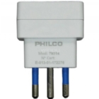 Adaptador de Enchufe Philco 16A a 10A (Certificado SEC, Color Blanco)