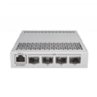 Switch Mikrotik de 5 Puertos (4 Puertos SFP+ 10Gbps + 1 Puerto Giga RJ45, Router L5, Dual Boot)