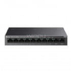 Switch TP-Link LS1210P de 10 puertos (8 Fast PoE+, 2 Gigabit RJ45, 96W)