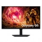Monitor Gamer Samsung Odyssey G5 de 27“ (Fast IPS, QHD, 180Hz, 1ms, DPort+HDMI, FreeSync)