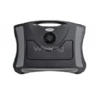 Base Notebook Aidata Multifunción de 14-17” (Ajustable, Ventilador, Almohadilla)