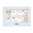 Videoportero IP Dahua DHI-VTH2621GW-WP de 7“ (Wi-Fi, PoE, Pantalla Táctil, Blanco)