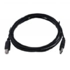 Cable USB Kramer de 1.8m (Macho a Macho, USB 2.0, Negro)