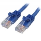 Cable de 3m Azul de Red Fast Ethernet Cat5e RJ45 sin Enganche - Cable Patch Snagless - StarTech