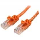 Cable de Red de 5m Naranja Cat5e Ethernet RJ45 sin Enganches - StarTech
